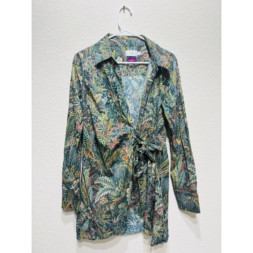 Onia X Liberty Shirt Medium Floral Pattern